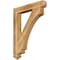 Ekena Millwork Imperial Arts & Crafts Rough Sawn Bracket, Western Red Cedar, 4"W x 28"D x 36"H BKT04X28X36IMP03RWR - alternate 1